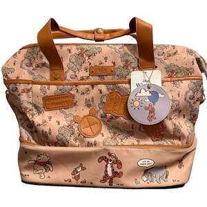 Disney Winnie the Pooh Hundred Acre Wood Map Travel Weekender Bag — Exclusive